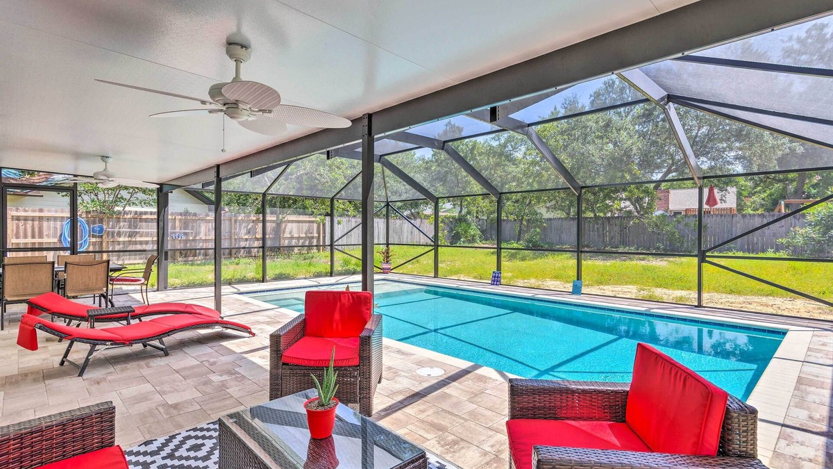 Niceville House | Close to Beaches - Family-Friendly Home w/Pool!