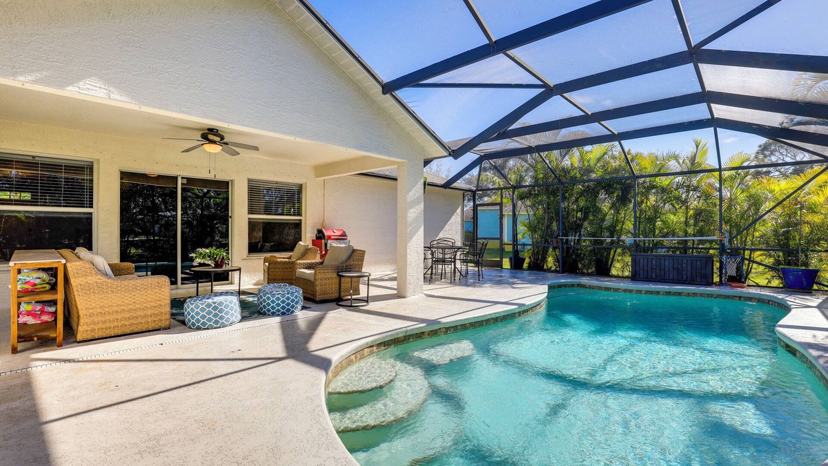Port Saint Lucie House | Close to Family Park: Home w/Screened Lanai!