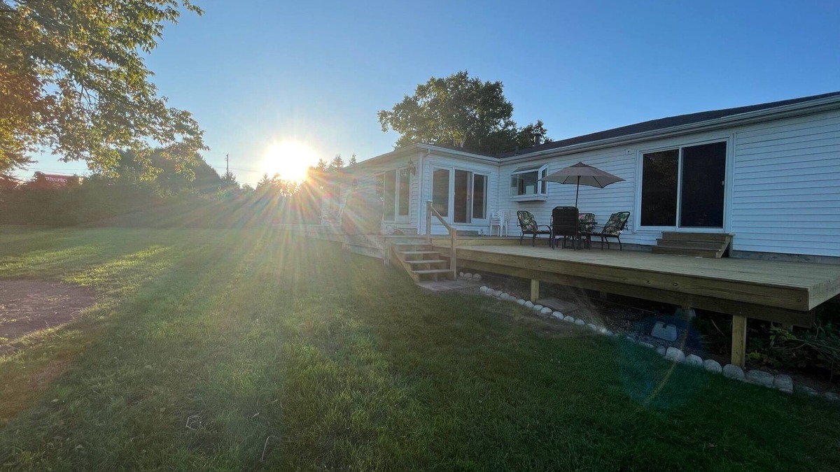 Cheboygan House | Close to River, Trails and Town. Large 3 bedroom home with lots of room