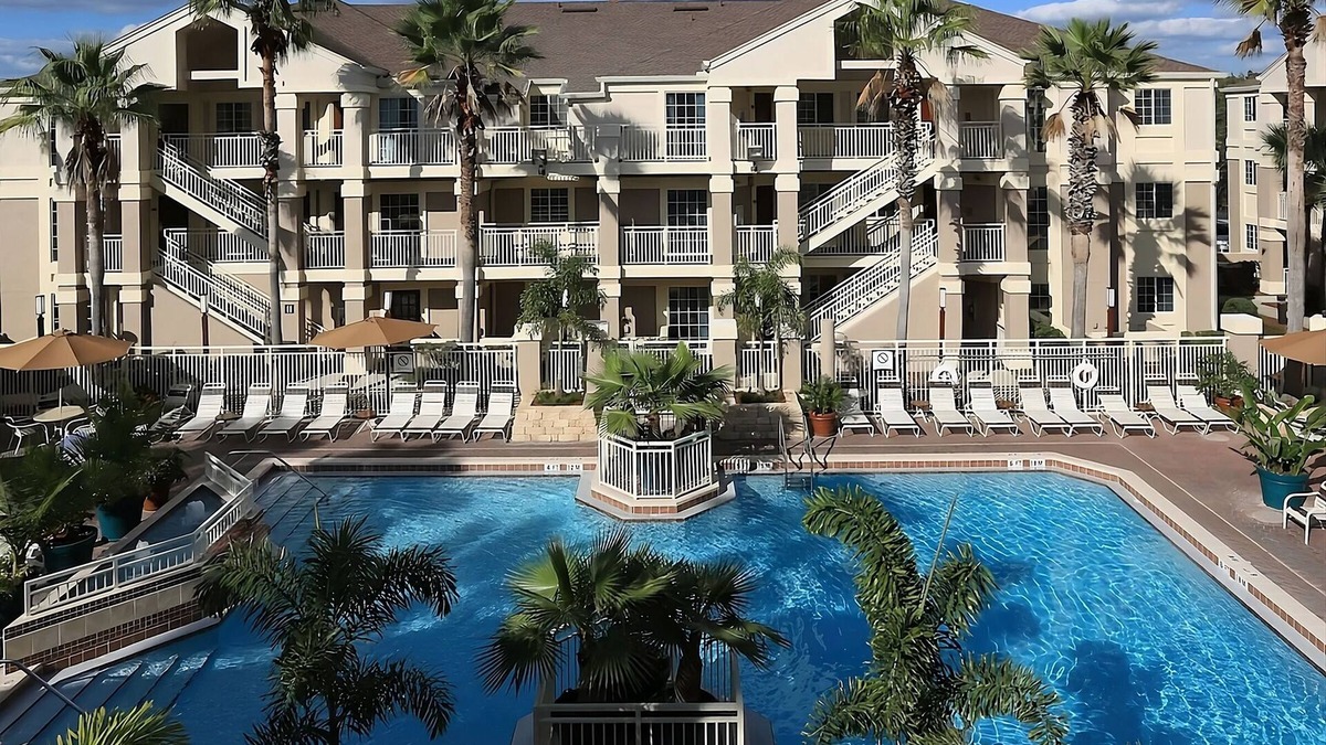 Florida Central Atlantic Coast Hotel | Close to SeaWorld Orlando! TWO 2BR Suites with Kitchens, Pool, Pets Allowed!