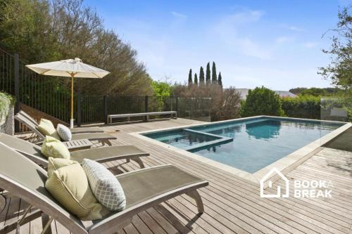 Portsea House | Clovelly of Portsea - Heated Pool Spa Luxury