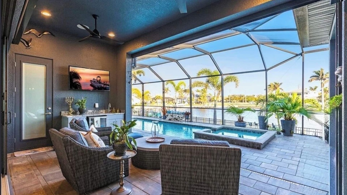 Burnt Store Isles House | Coastal Escape - Custom Built Canal Home