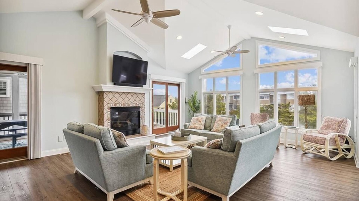 Sussex County House | Coastal Escape w/Views | Steps from Bethany Beach