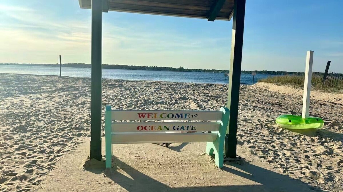 Bayville House | Coastal Getaway in Ocean Gate- 2 Min Walk to Beach & Boardwalk with Water Views!