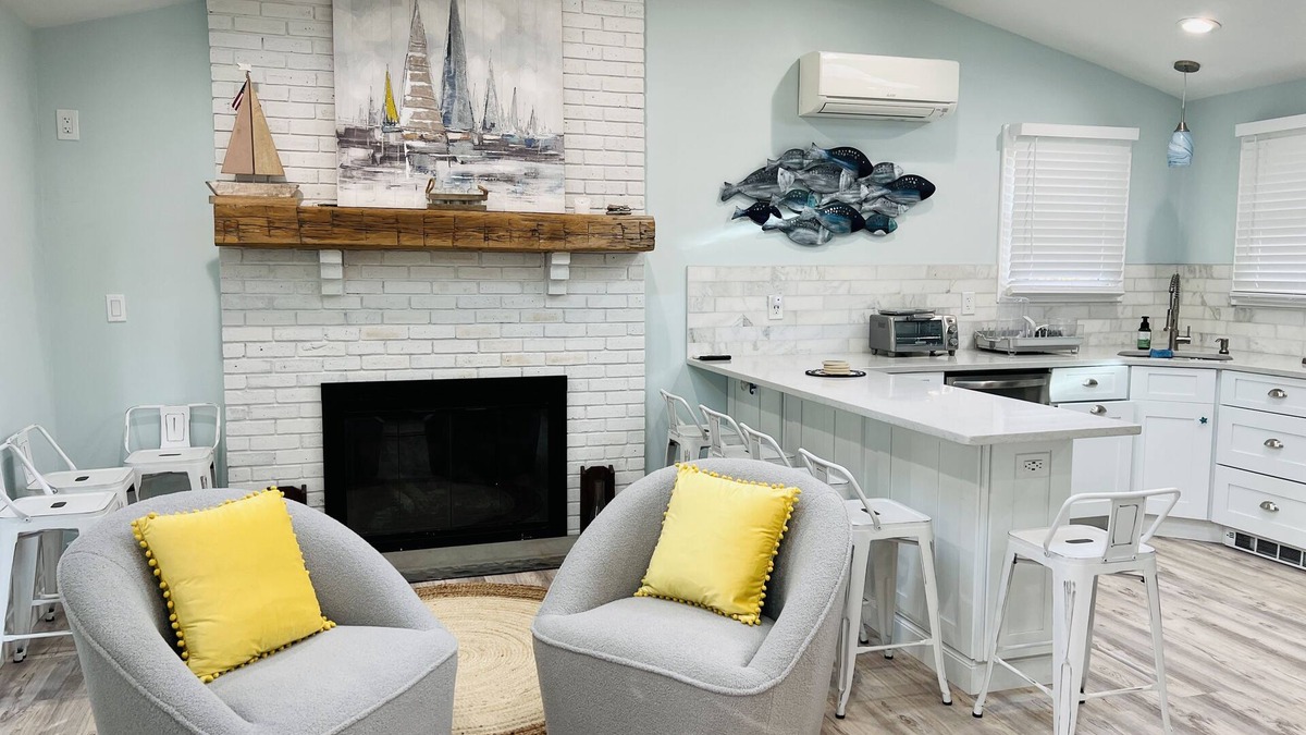 Charlestown House | Coastal Hideaway in Charlestown - Newly Renovated w/Fire pit, 1 Mi from Beach