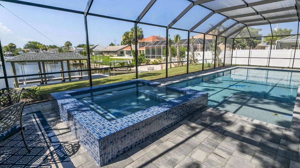 Palm Harbor House | Coastal Paradise Waterfront Pool Home | Dock | Palm Coast | Close To Beach