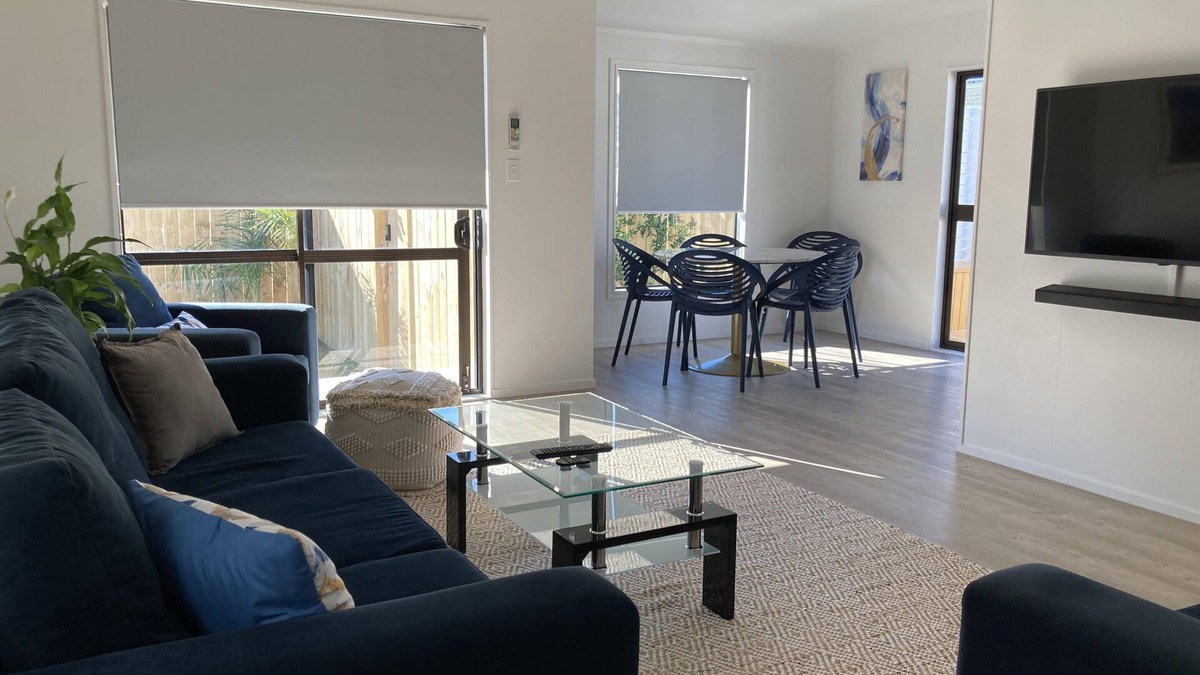 Papamoa Beach Cottage | Coastal retreat with spa pool — newly renovated and a short walk to the beach