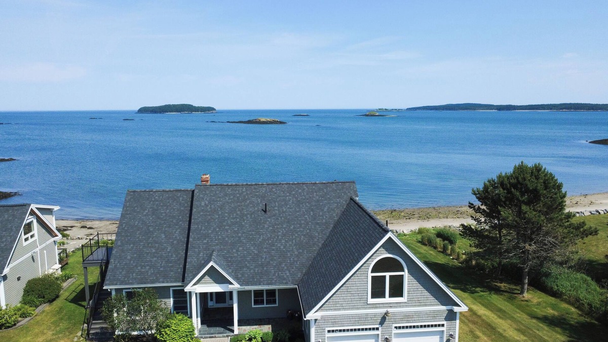 Jonesport House | Coastal Serenity… Maine Oceanfront Home with Private Beach Access