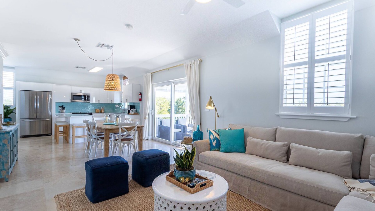 Palm Cay Condo | Coastal Themed Condo in Palm Cay - Secure Gated Community, Beach & Pool Access