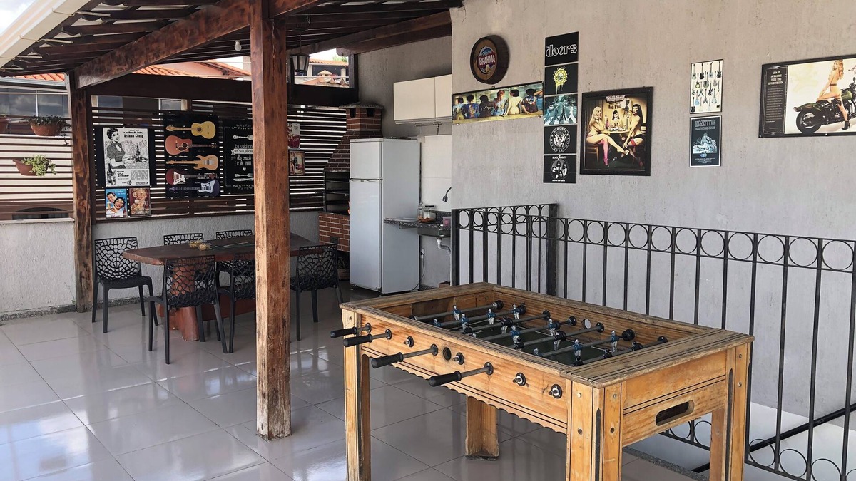 Belo Horizonte House | Cobertura Aconchegante Santa Luzia, Área de Churrasqueira, Totó e pet Friendly