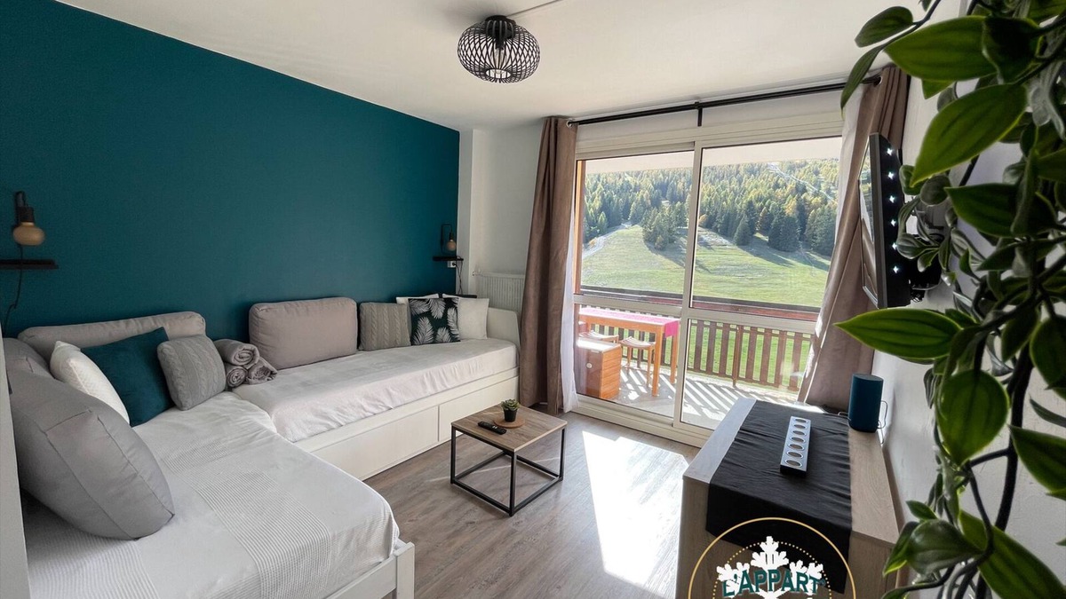 Saint-Etienne-en-Devoluy Apartment | Cocoon at the foot of the slopes in the Southern Alps Superdevoluy bois d'aurouze