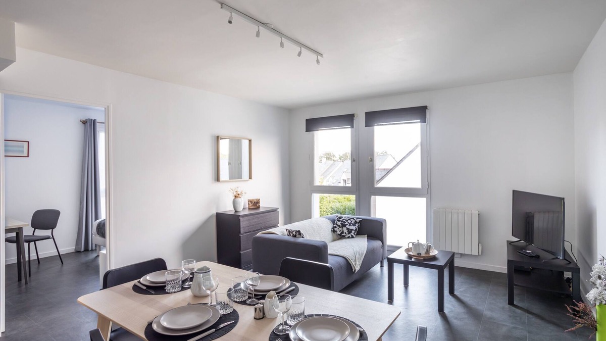 La Madeleine Apartment | Coeur Courrouze - Appartement 2 chambres avec parking