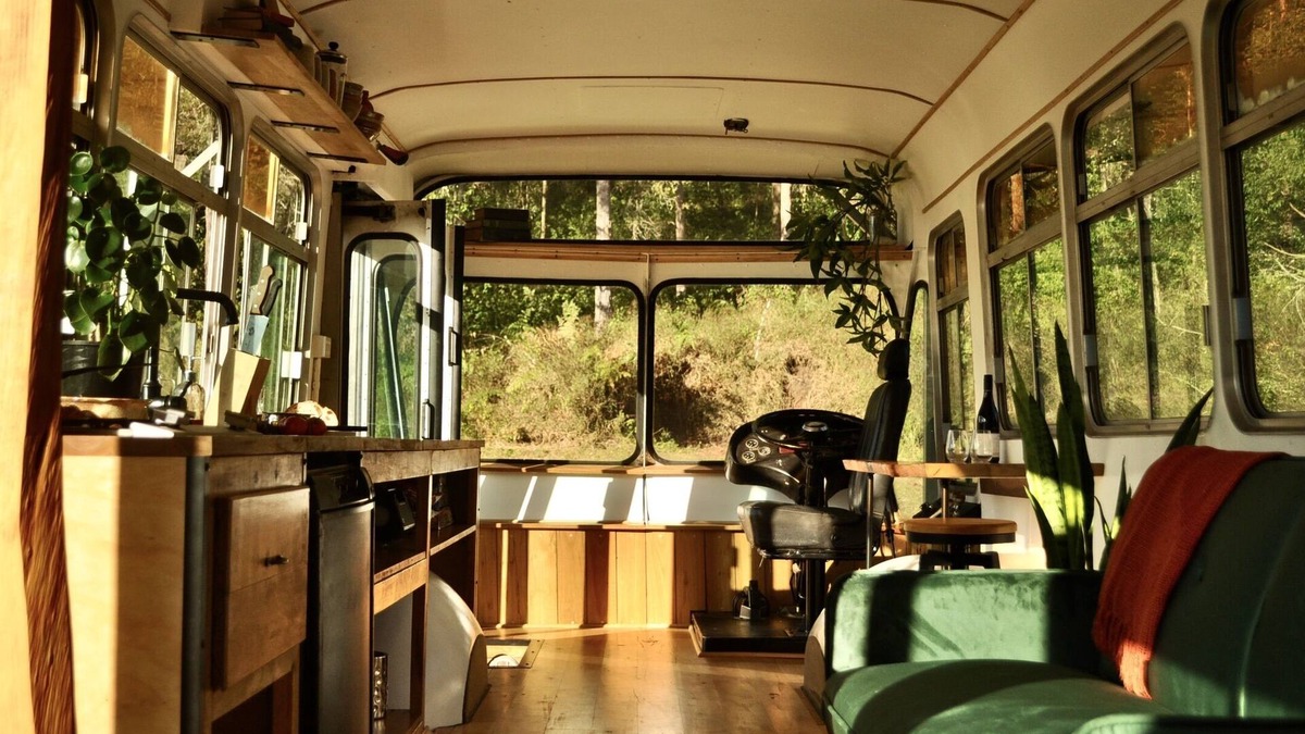 Coffee Camp Cabin | Coffee Grounds - The Bus