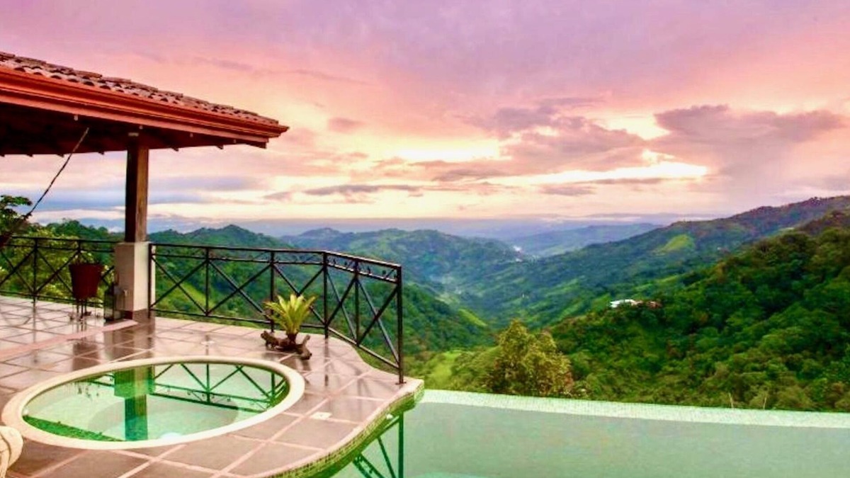 Garabito Villa | CoffeePlantation Villa, The Only One W Majestic Mountain AND Ocean Views & Tours