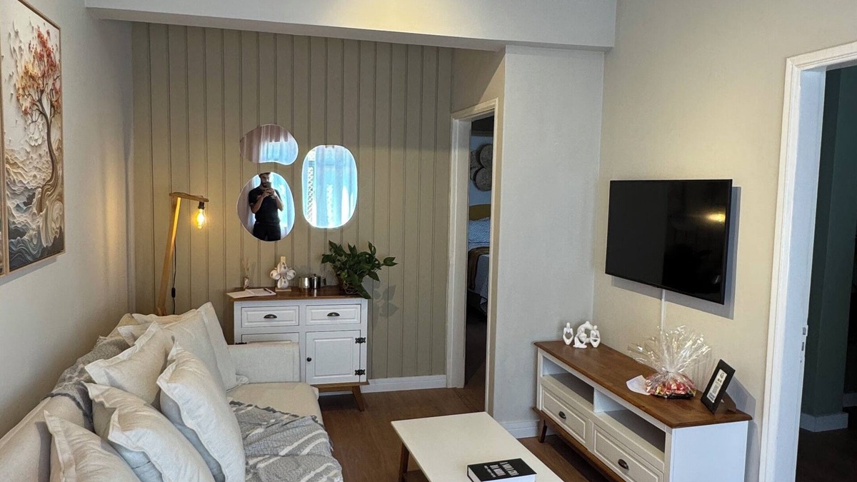 Serra Negra Apartment | Colorful Apartment in the Center of Serra Negra - SP
