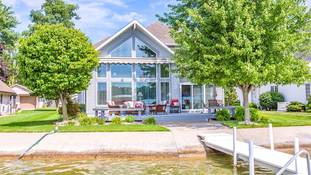 Coldwater House | Coldwater Lakefront Retreat with Gorgeous Water Views and Perfect Sandy Beach!