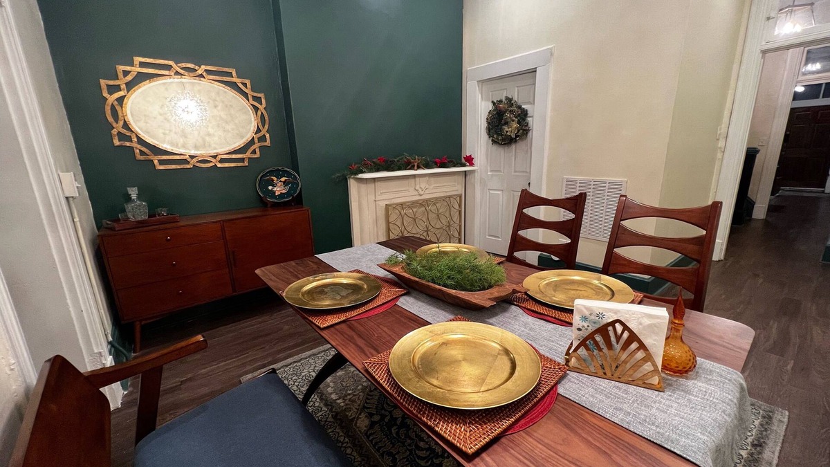 Cincinnati House | Colerain Oasis Home: Artistic 3BR 2BA near OTR w/Patio & Private Hot Tub