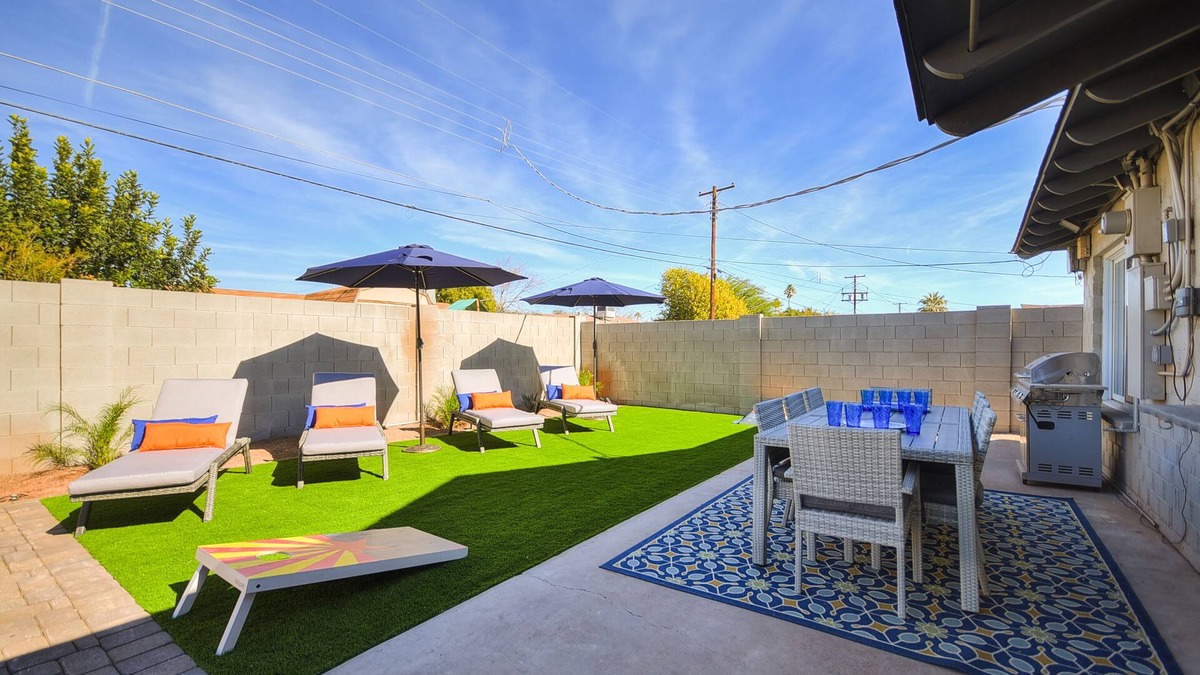 Scottsdale Estates Ten House | Colorful Desert Hideaway: Heated Pool & BBQ