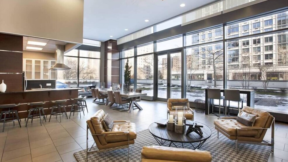 Manhattan Valley Apartment | Columbus Square 1 BR w/Office by Anyplace - 11623