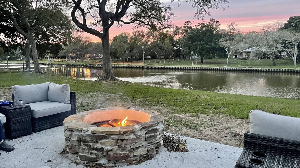 Cedar Lane House | Come and relax by the creek for your vacation!