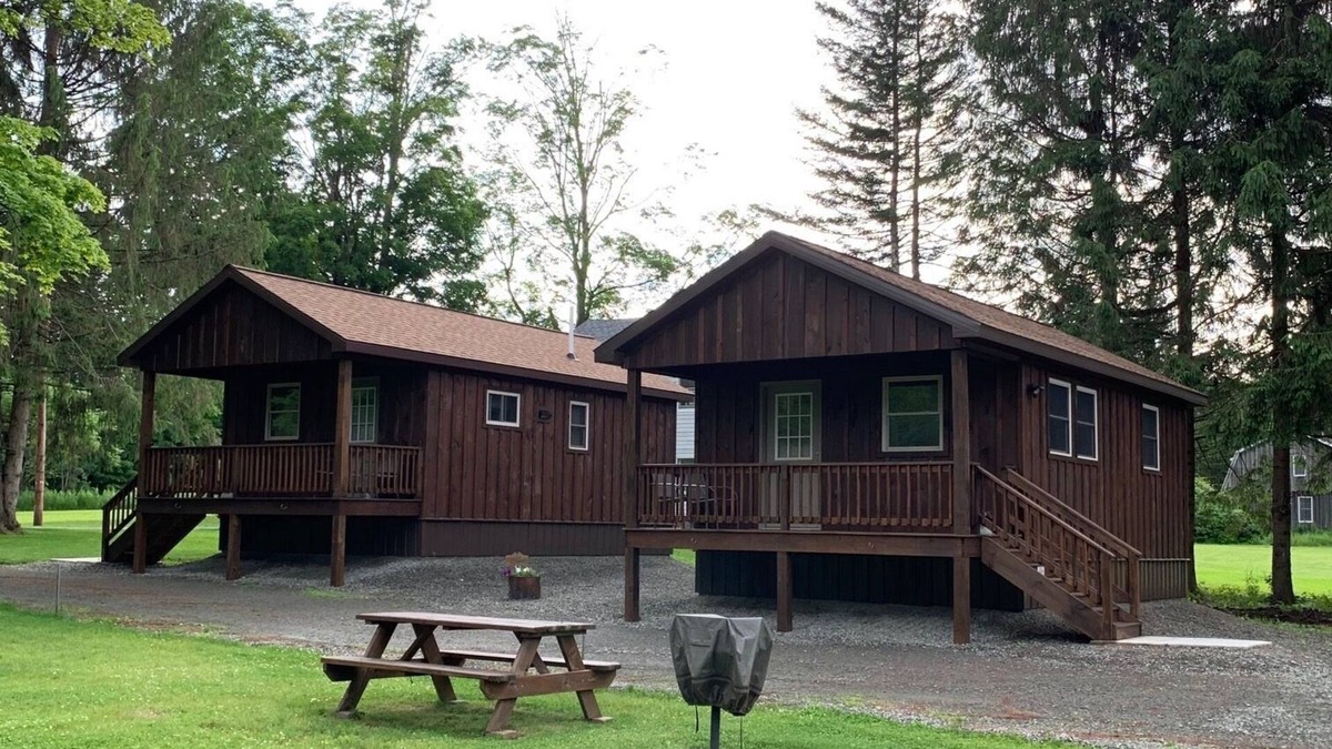 Hancock Cabin | Come stay in a quiet country setting steps from the Delaware River.