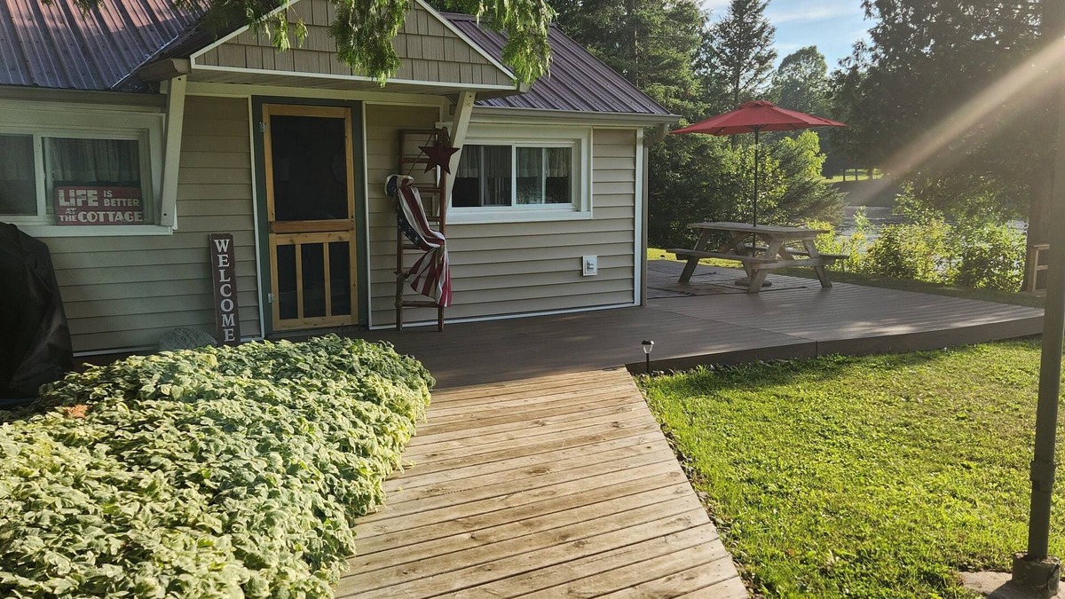 Cornell Cottage | Come to the river and be blessed! A perfect little slice of peace.