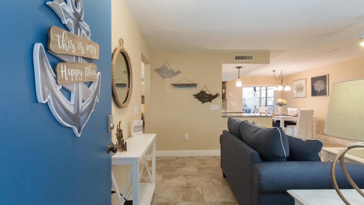 Madeira Beach Condo | Come to your HAPPY PLACE! 2/2 ground floor waterfront community Condo!