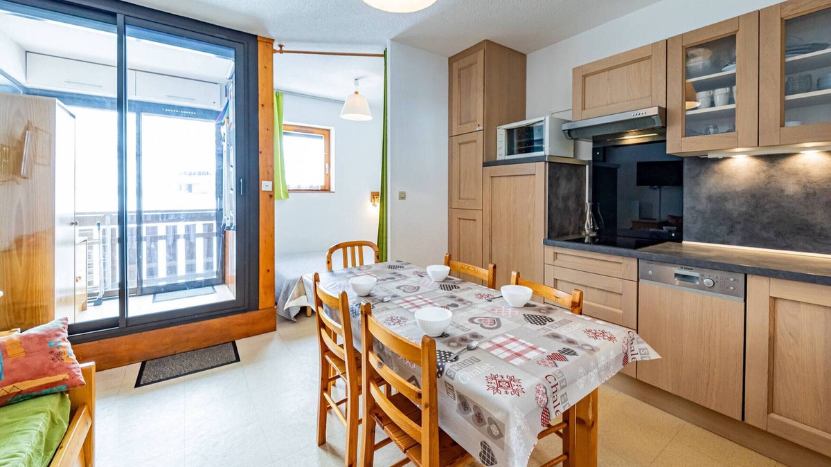 Saint-Francois-Longchamp Apartment | Comfort studio 25m², 5 pers, ski-in/ski-out, ski locker