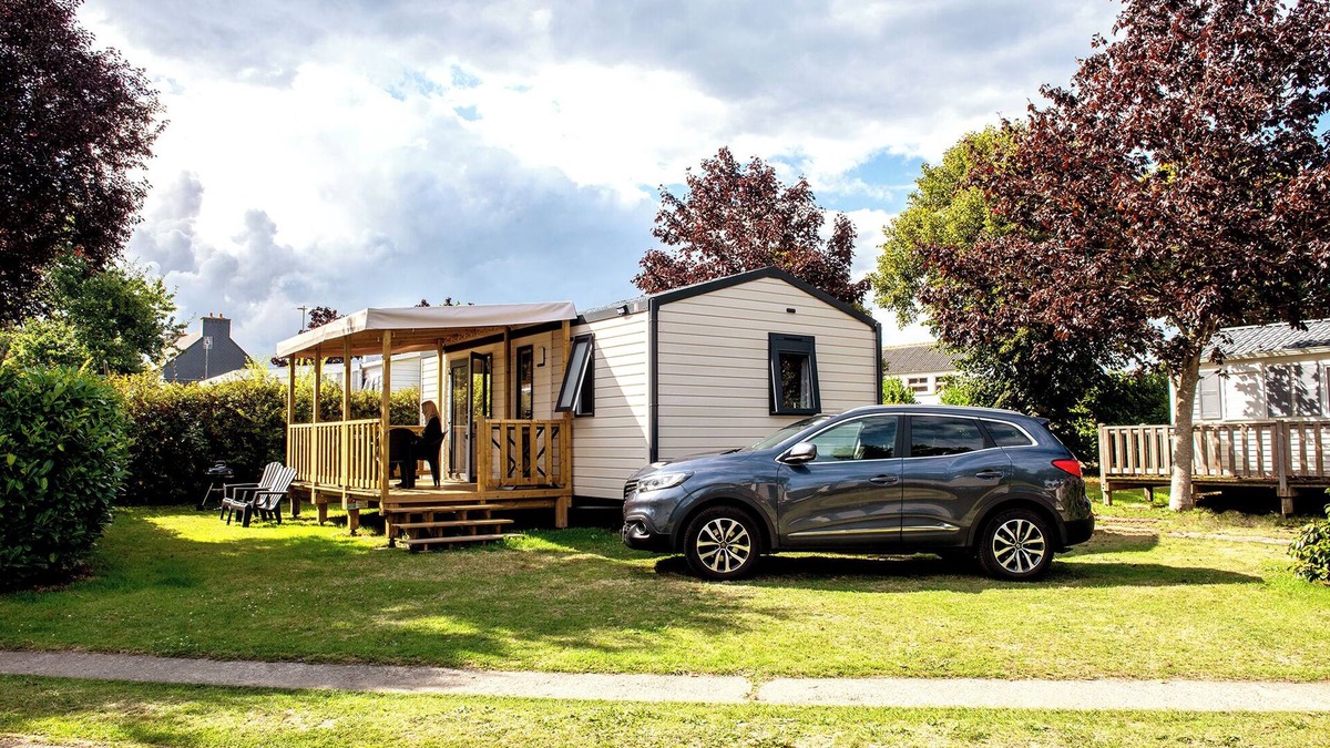 Pordic House | Comfort mobile home with dishwasher