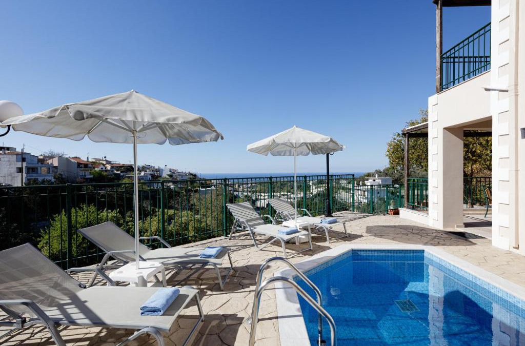 Kirianna Villa | Comfort Villa Mahin, Pool, Sea view, Rethymno
