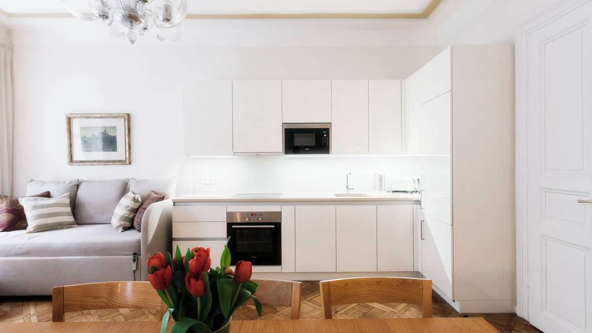 Vinohrady Apartment | Comfortable 2-Bed, 2-Bath Home with Private Balcony