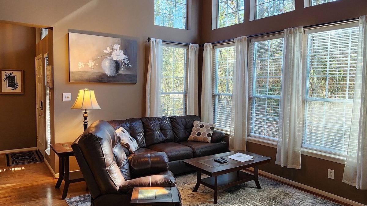 Alden Bridge House | Comfortable, spacious townhome on quiet street. Master on main. Pet friendly!