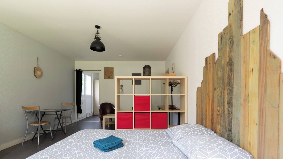 La Metare - Le Portail Rouge Apartment | Comfortable T1 in the heart of a private park
