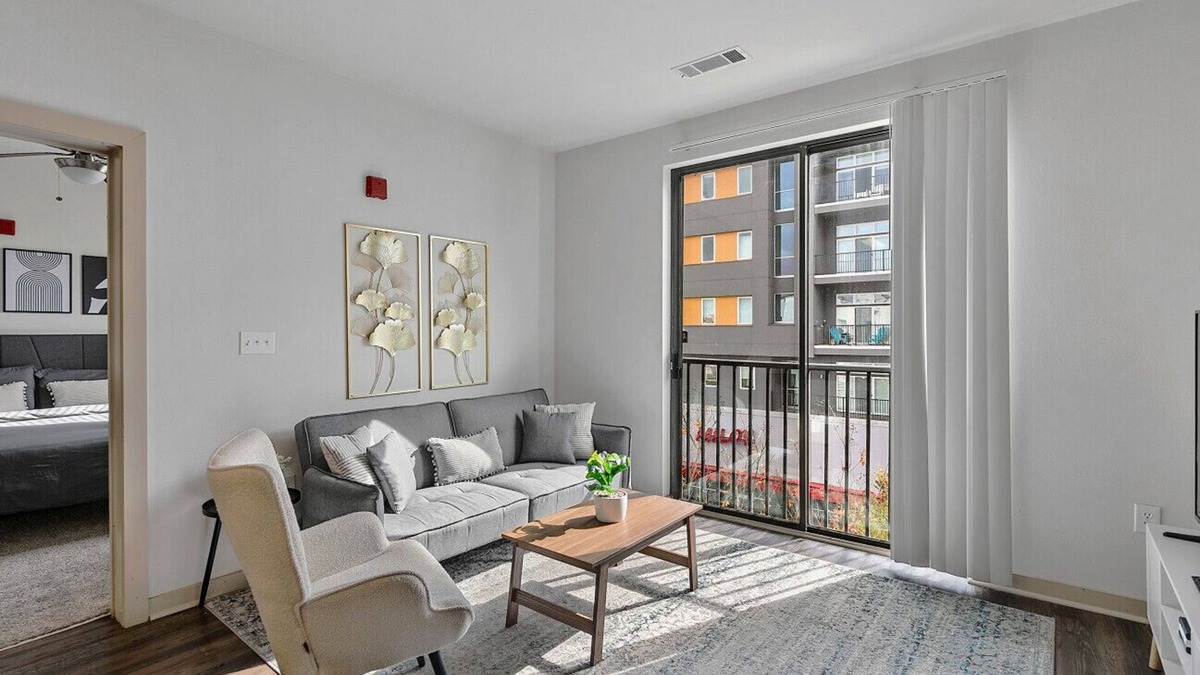 Five Points South Apartment | Comfy 2BR in Mid-Rise | Perfect for Groups