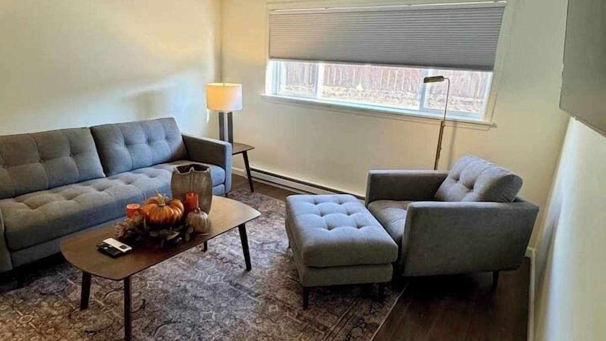 Williston Apartment | Comfy 2BR Retreat – Walk to Shops & Dining!