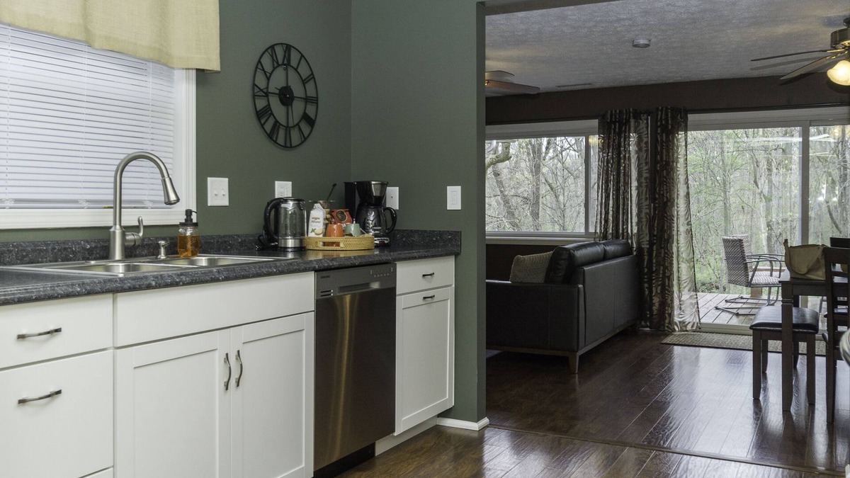 West Lafayette House | Comfy Cozy Creekside