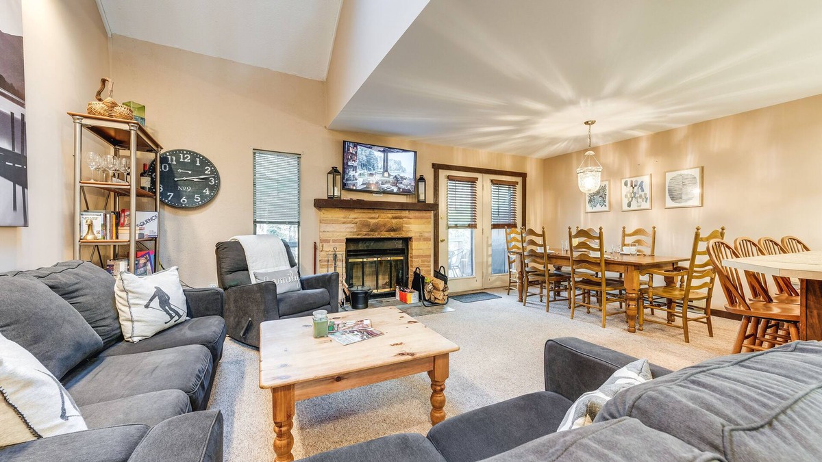 Lake Harmony House | Community Beach Access: Lake Harmony Townhome