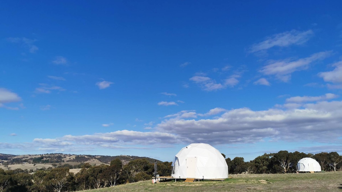 Yankalilla RV Rental | Completely off grid Glamping Domes