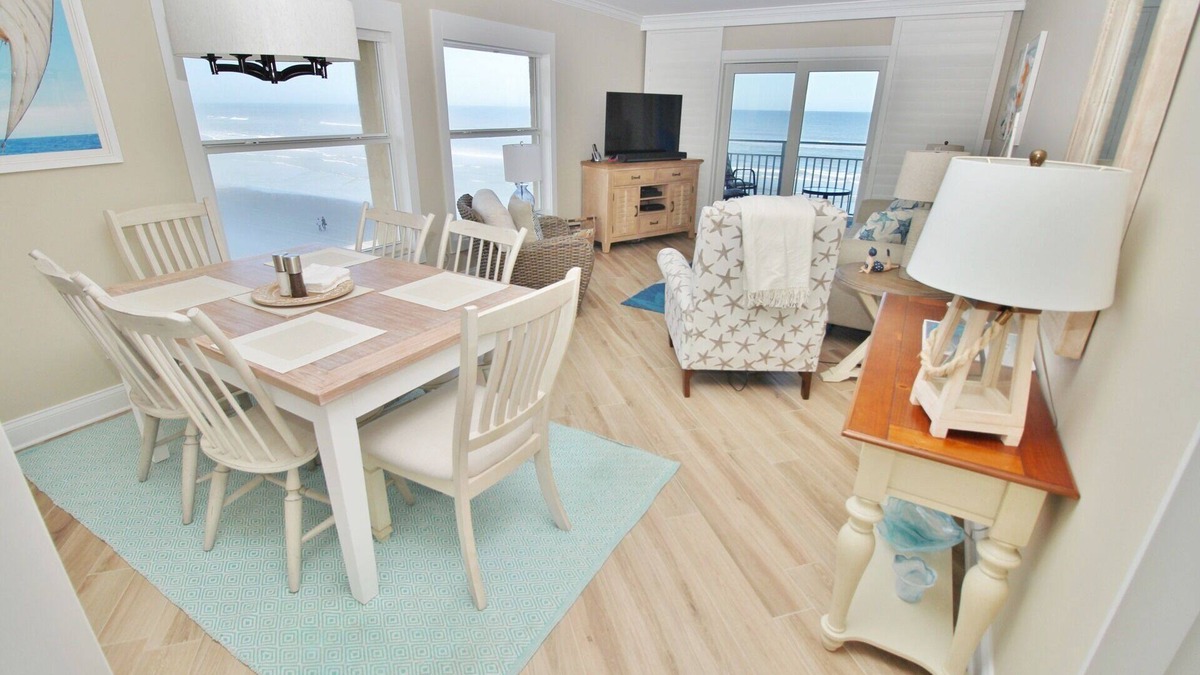 New Smyrna Beach Condo | Completely Renovated Corner Condo with Direct Views of the Atlantic Ocean