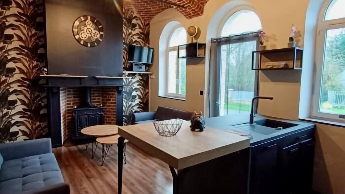 Talmas Apartment | Concierge in a stable 2 people 15 min Amiens