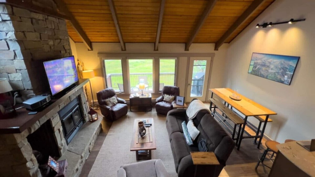 Big Sky Condo | Condo adjacent Nordic Ski w/Scenic Balcony, Sauna.