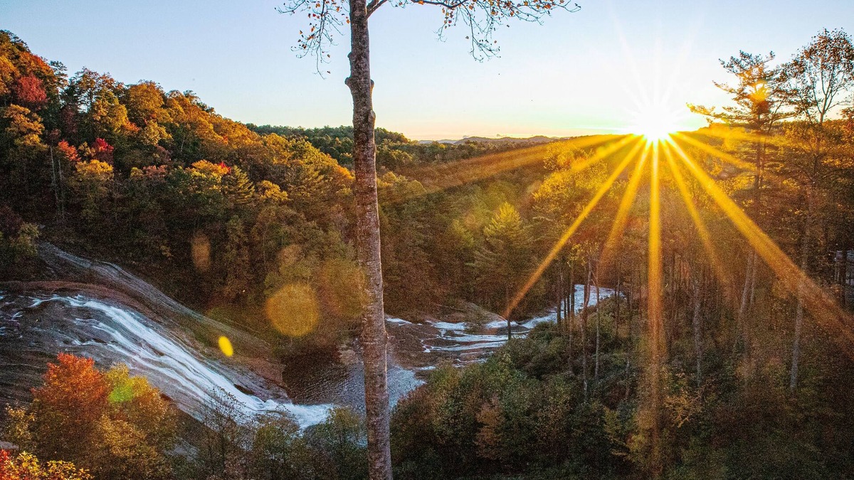 Lake Toxaway Condo | CONDO SITTING ON TOP OF A WATERFALL! MOUNTAIN & WATERFALL VIEW! DOGS WELCOME