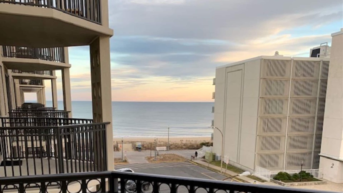 Rehoboth Beach Condo | Condo with ocean view, steps to the beach, close to Rehoboth Avenue!