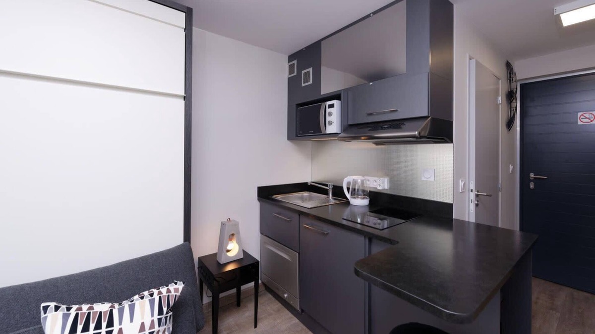 Villette Gare Apartment | CONFLUENCE Studio meublé Gare Part-Dieu