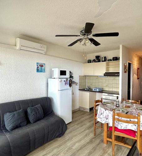 Le Barcares Apartment | Confortable T2 + Cabine face à la mer 4BALM39