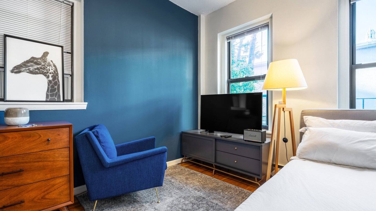 Prudential - St. Botolph Apartment | Connected South End Studio w/W/D near T Stops, by Blueground