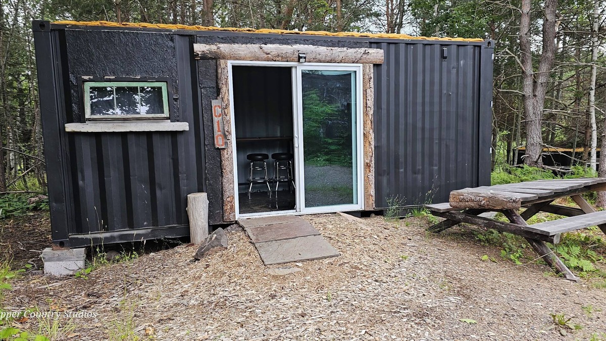 Mohawk Cabin | Container Conversion on the property of the Historic Ahmeek Copper Mine!!