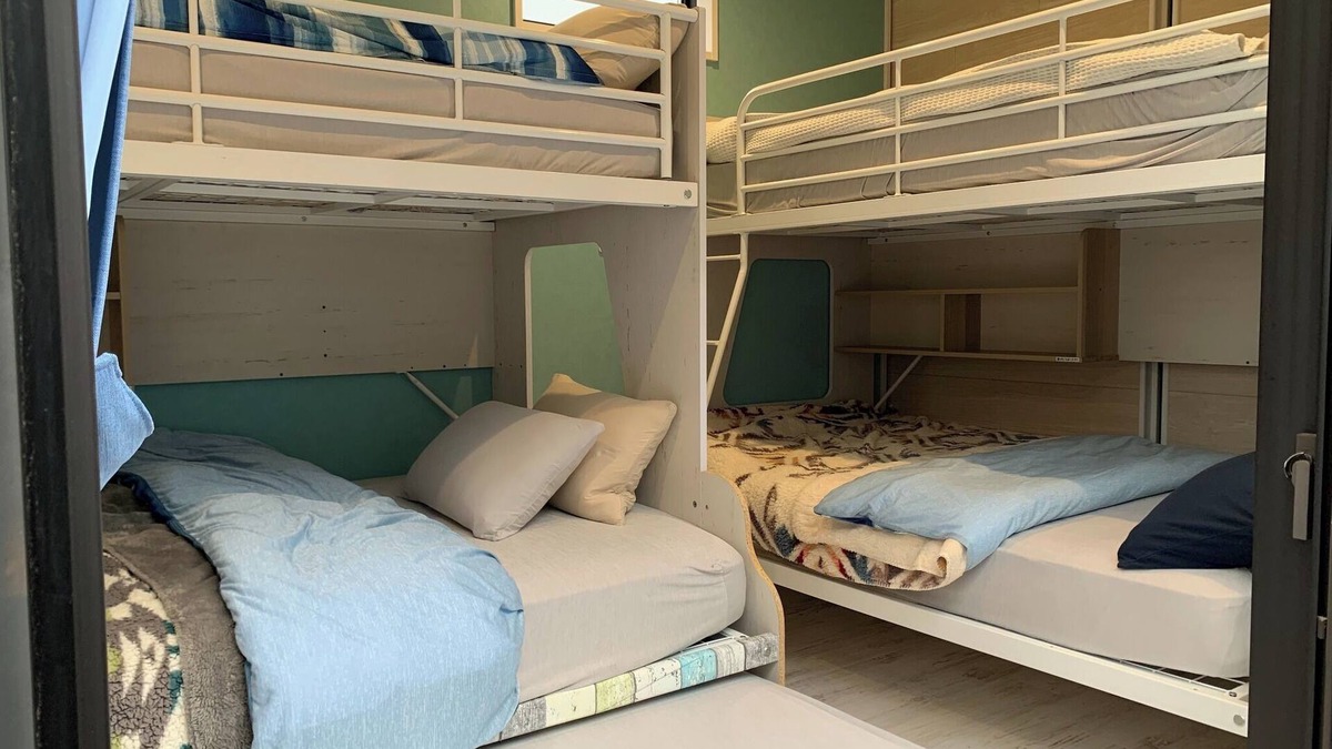 Kashiwa RV Rental | Containertrailer D 1 unit can accommodate up to 6 /Kashiwa City Chiba