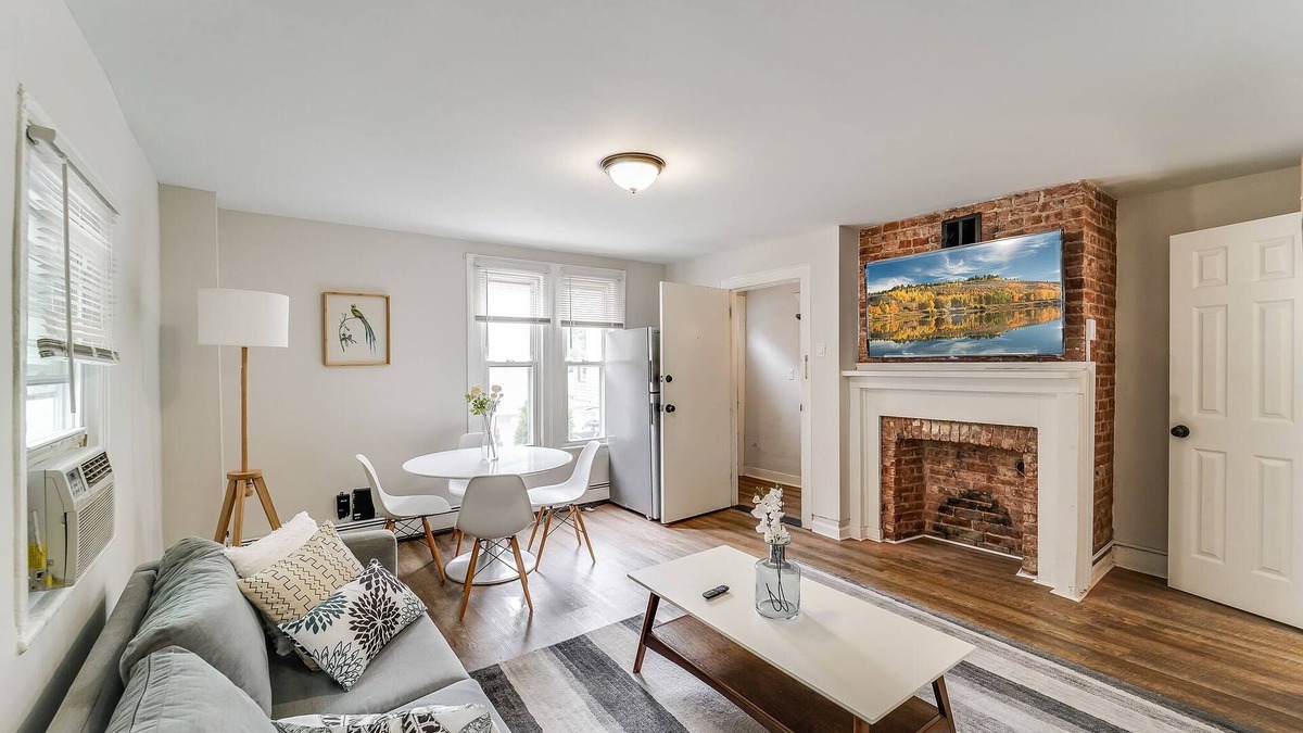 Bloomfield Apartment | Contemporary 3-BR Apt | Downtown Bloomfield near Train to NYC