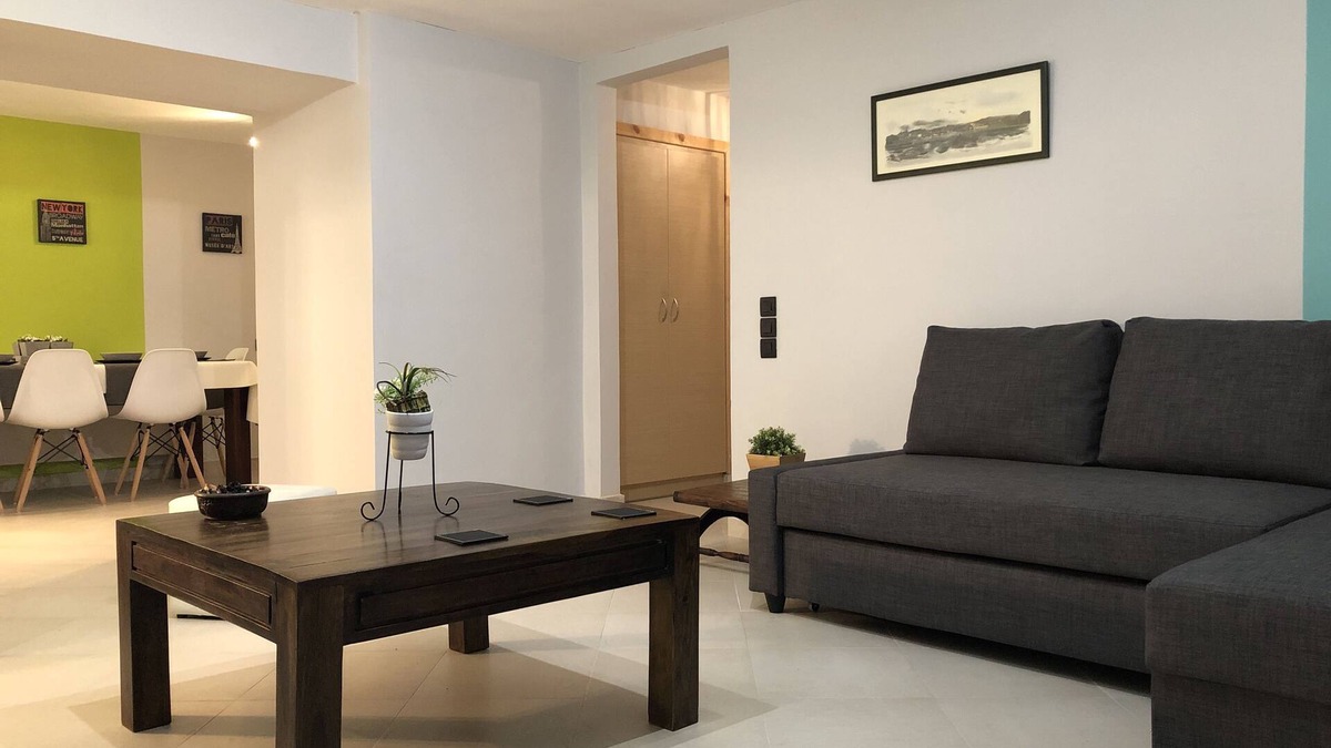 Skidra House | Contemporary Farmhouse with BBQ in N. Evia